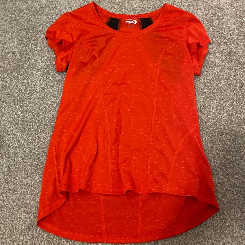 Nike MTA Sport Red Large Short Sleeve Tee